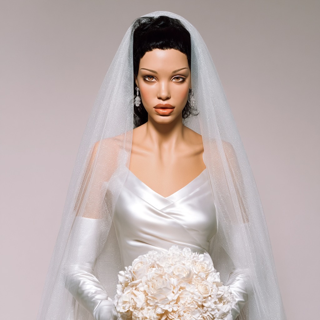 Miss Render on the phone advertisement image